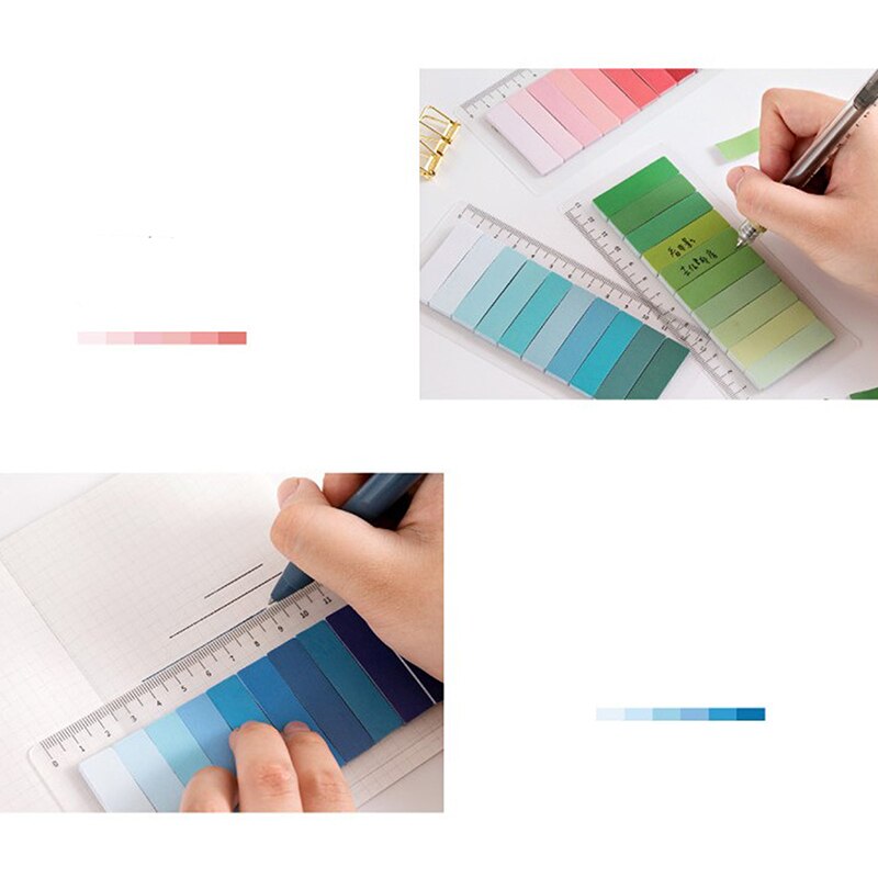 150 Sheets Rainbow Color Index Memo Pad Posted It Sticky Notes Paper Sticker Autocollant Deco Stickers Наклейки Канцелярия Plan