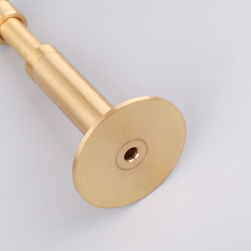 Di rame puro tampone idraulico muto arresto di portello pesante-dovere porta di aspirazione della parete pavimento-montato paraurti non-magnetico porta tocco hardware