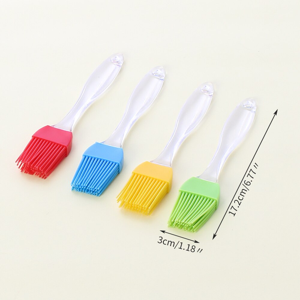 Brosses à pâtisserie en plastique Silicone 1 pièce | Brosses de barbecue, ustensiles de cuisine durables, attrayants, résistants à la chaleur, 01017