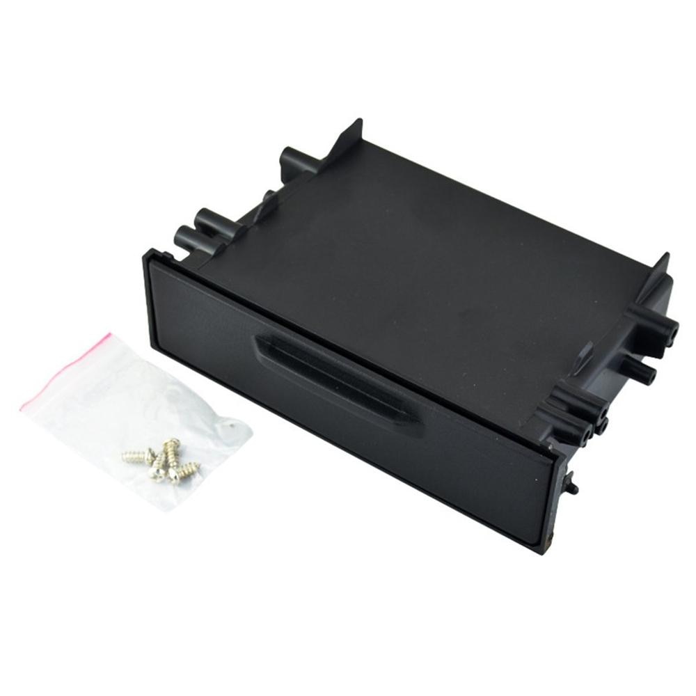 Universal Car Auto Single Din Radio Pocket Kit Installation Set Up Dash 1 Storage Box Car For Toyota