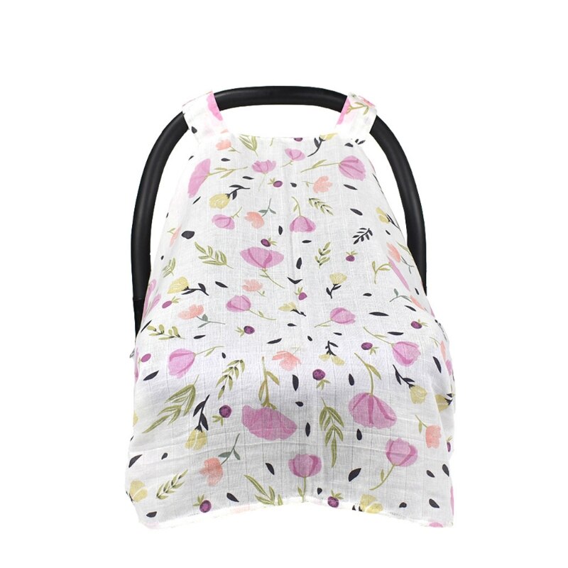 Multi-Gebruik Verpleging Cover Borstvoeding Sjaal Deken Baby Auto Stoelhoezen Puur Katoen Wandelwagen Luifel