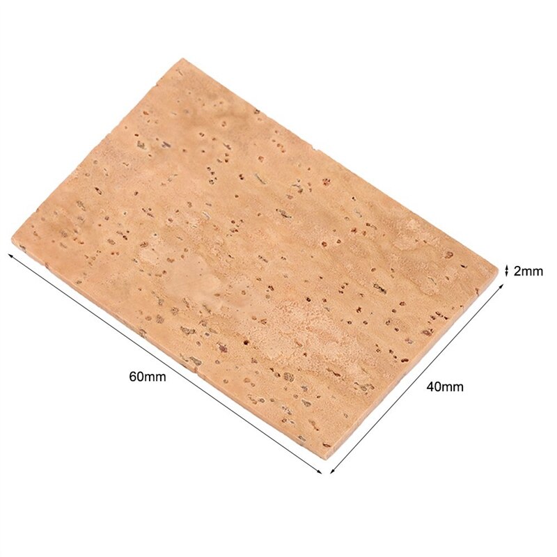 10 Pcs Saxophone Cork Sheet - Universal Neck Joint Replacement for Alto, Soprano, Tenor