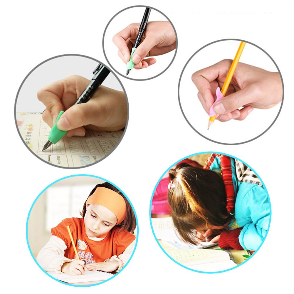 13 Pcs Children Pencil Holder Correction Hold Pen Writing Grip Posture Tool Help Kids Learn To Hold The Pen With Right Posture