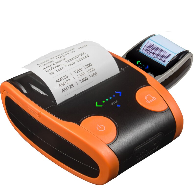 Portable Mini 58mm Bluetooth Wireless Thermal Sticker Receipt Ticket Printer For POS Bill Machine shop printer for Store