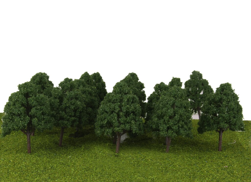 25 X Model Trees Miniature for Trains Railways Architectural Landscape,