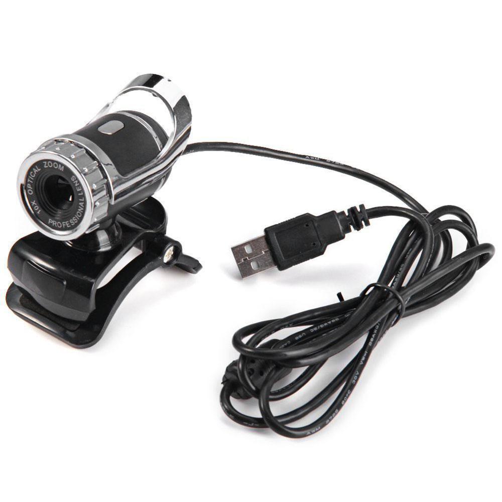 Usb Webcam Webcam Hd 120 Megapixel Pc Camera Met Microfoon Mic Camera Voor Android Computer Tv Draaibaar Absorptie Voor S O6D1