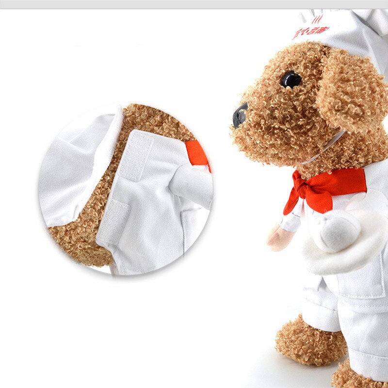 Ropa de estilo Chef para perro, disfraz para gato, suministro para perros