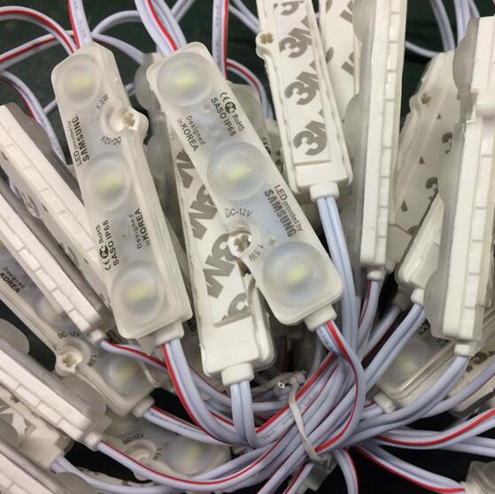 5730 ledet modul lys 12v vanntett  ip68 ledet skilt butikk banner samsung chip ledet julestreng lys reklame stripe lampe