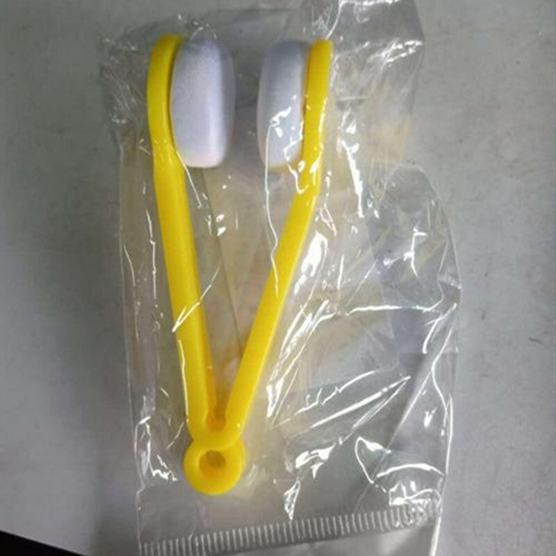 Mini Microfiber Ultra-Zachte Bril Wrijven Bril Borstel Zachte Zon Bril Cleaner Lenzenvloeistof Cleaning Tools: 02
