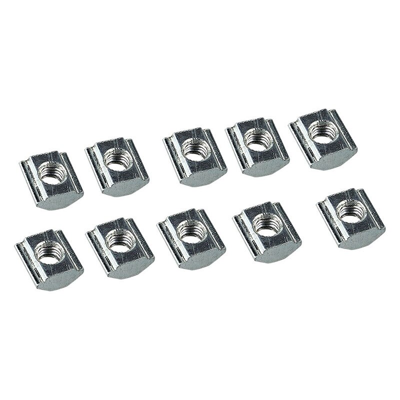 10Pcs T-Slot Aluminum Extrusion 20 Series M5 Hardware Slide In T-Nut