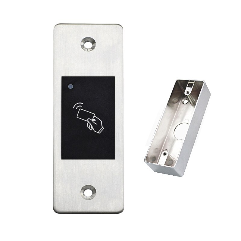 800 users Concealled Fingerprint RFID Door lock Access Control System Standalone Access Controller Metal Fingerprint Reader: S99 with base