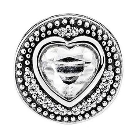 925 Sterling Silver Sensibilità Oro E Incisione Argento del Branello di Fascino Misura Pandora Essenza Braccialetto Gioielli Fai Da Te