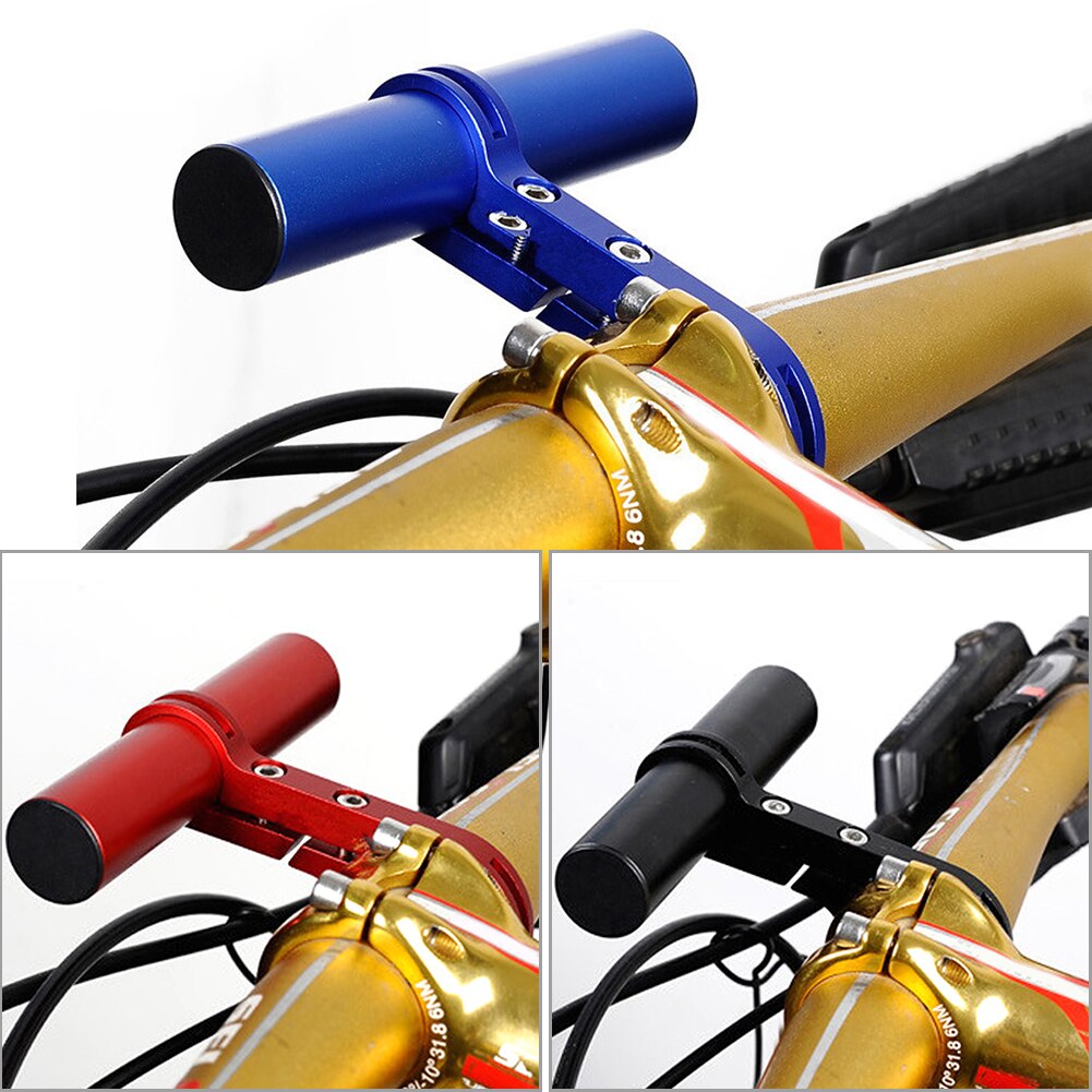 10cm Bicycle Handlebar Extender Mountain MTB Bike Cycling Bracket Lamp Holder Outdoor Cycle Biking Entertainment