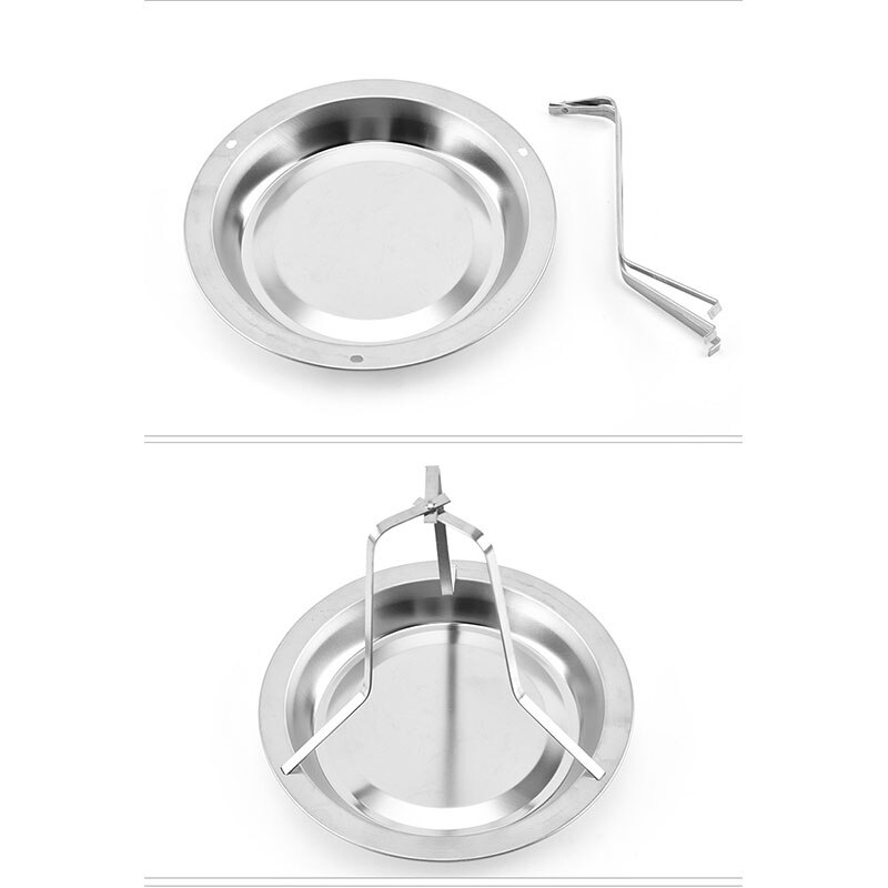 Kippenspit Rek Vouwen Rvs Verticale Koffiebrander Kip Houder Pan Non Stick Carbon Staal Grillen Tool Voor Bbq