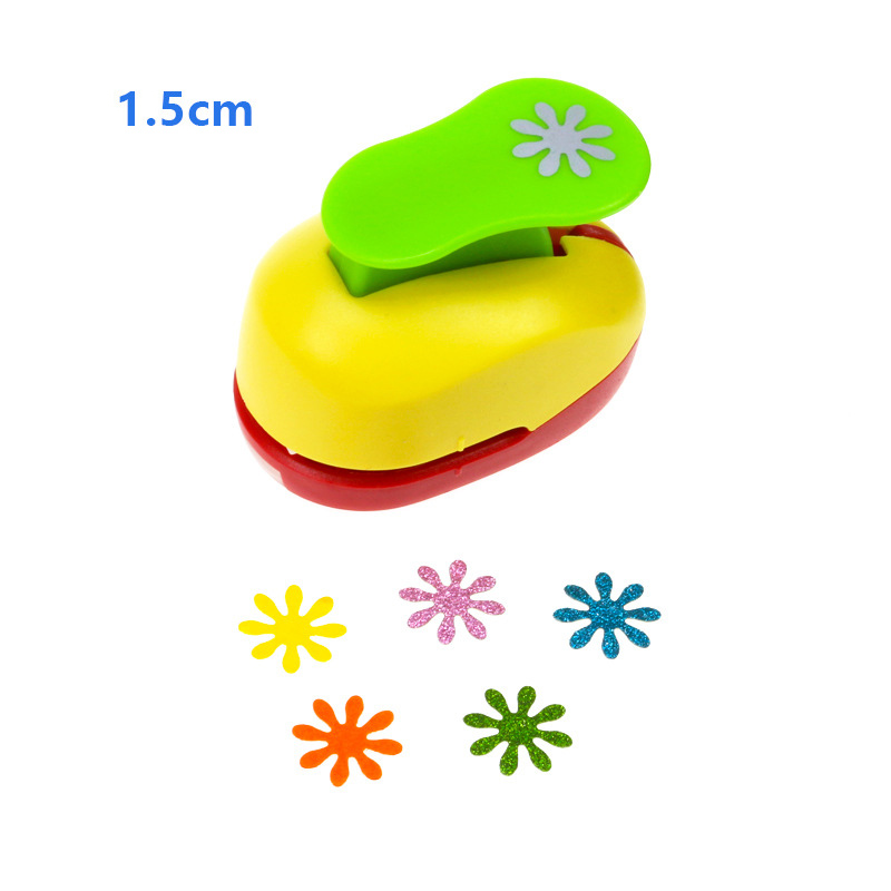 5/8 &quot;-3&quot; Chrysant Craft Punch Perforator Eva Foam Puncher Kids Daisy Foam Papier Maker Scrapbooking Stoten embossing Apparaat