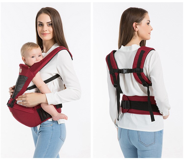 Portador de bebé ergonómico taburete de cintura para bebé recién nacido andador portabebés seguro cinturón de viaje infantil 9A