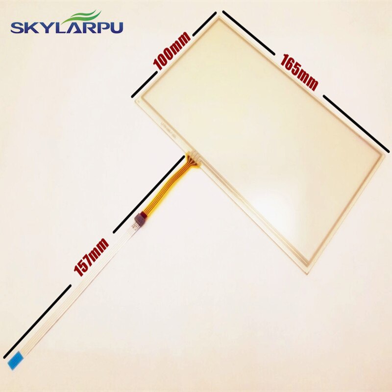 Skylarpu Neue 7-zoll 165mm * 100mm touchscreen digitizer Tafel für 165mm x 100mm Auto Navigation DVD Universal- Touchscreen