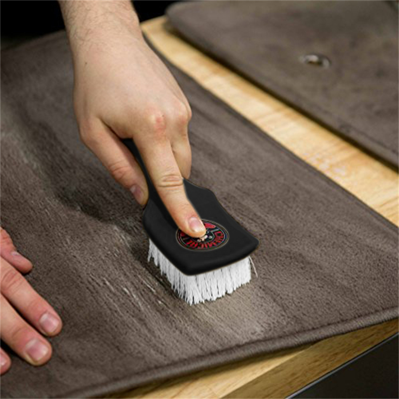 Cepillo para llanta de neumático de coche, cepillos de limpieza para cubo de rueda de alfombra, Kit de cepillo de limpieza para detalles de ruedas de coche, herramientas de lavado automático, accesorios para coche