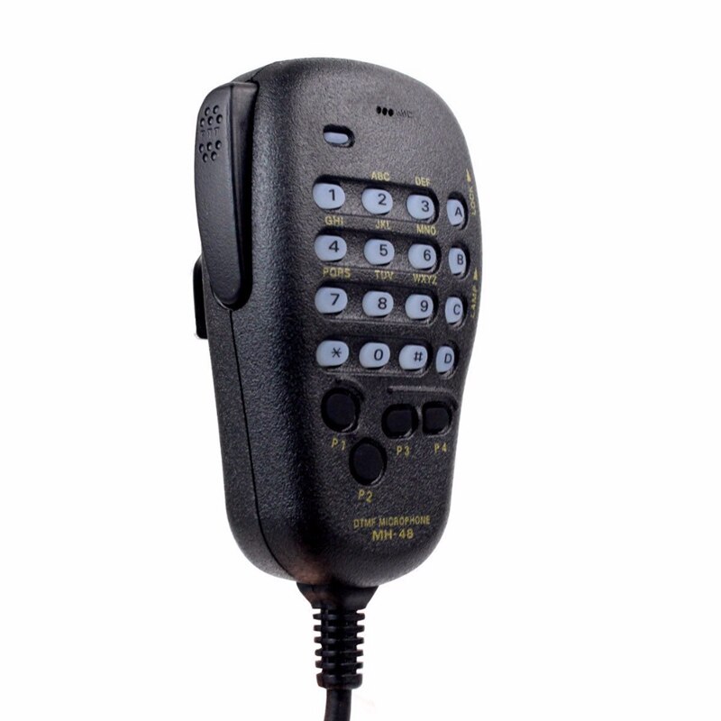 Microfono DTMF MH-48A6J Per Radio Mobili Yaesu (1907, 1807, 2980 E Altri)