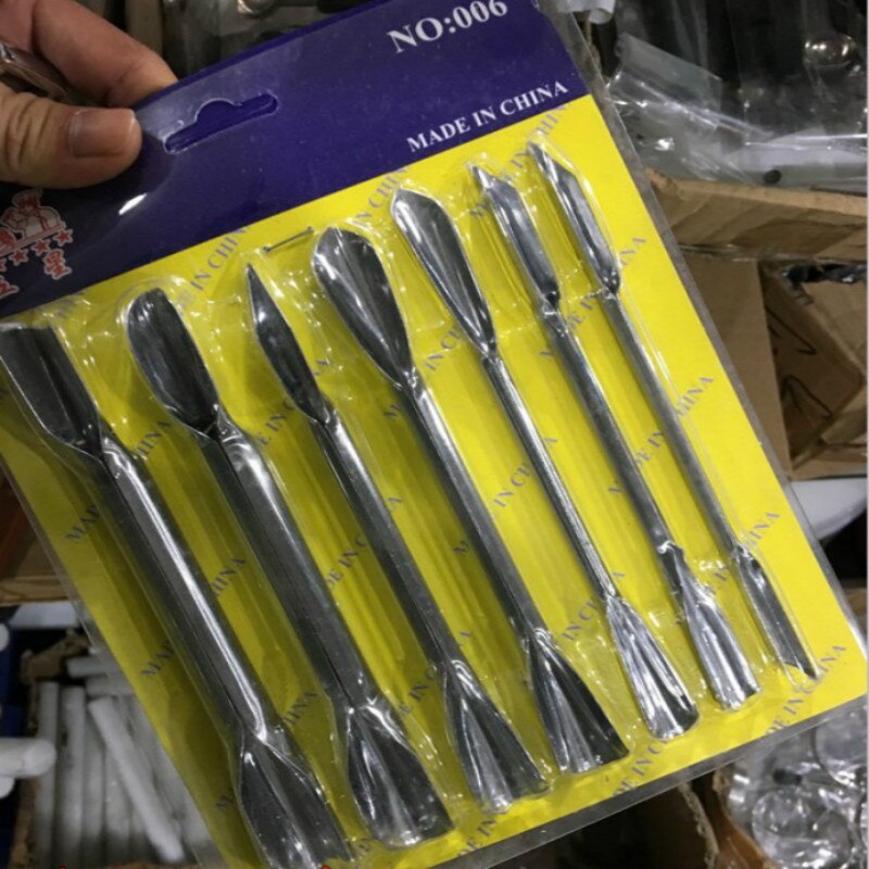 Köksknivar tillbehör kniv set rostfritt stål mat frukt snideri kniv set 7pc /  set