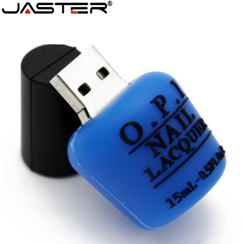 A Magic Nail Enamel Mini USB Pen Drive Innovative Memoria Disk USB Pen Drive 4GB 8GB 16GB 32GB Pendrive USB 2.0 Usb Flash Bellek