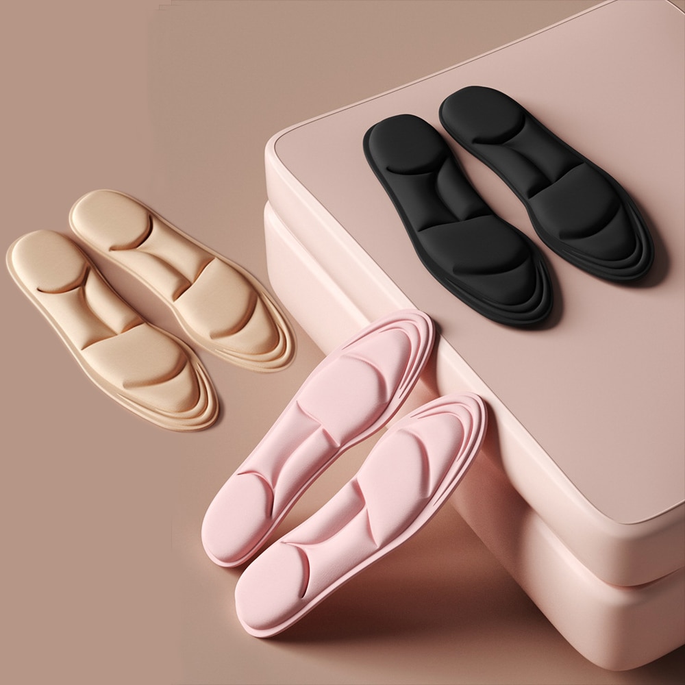 Comfort Memory Foam Orthopedische Inlegzolen Voor Schoenen Vrouwen Mannen Platte Voeten Arch Ondersteuning Plantaire Fasciitis Massage Sport Schoen Pads