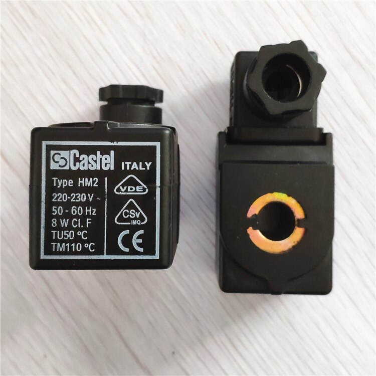 Castel coil 9100/RA6 Type HM2 220V~230V 8W for refrigeration solenoid valve