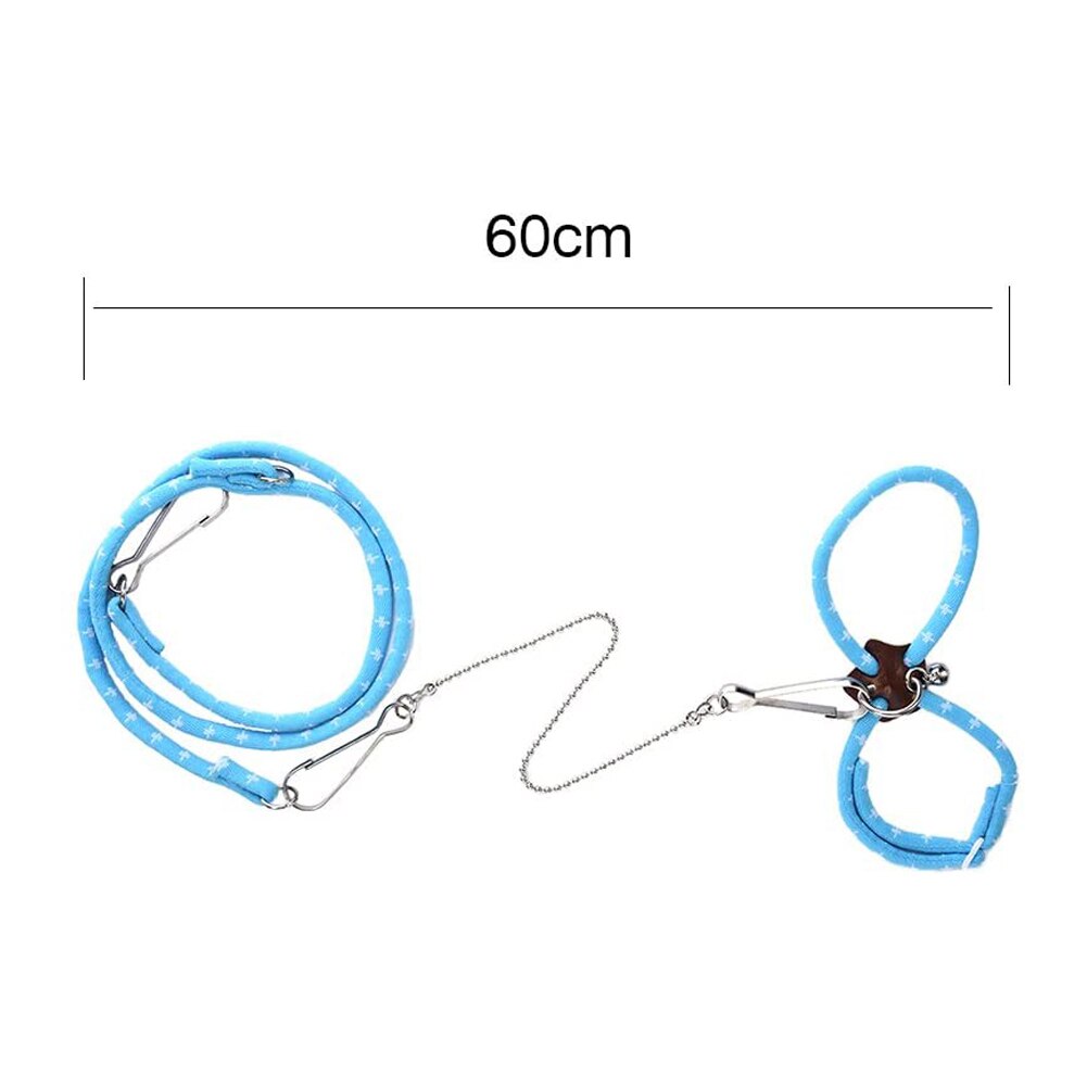 Adjustable Harness Vest & Leash Lead for Small Pet Soft Harness Leash Bird Parrot Mouse Hamster Ferrets Rat Pet Leash