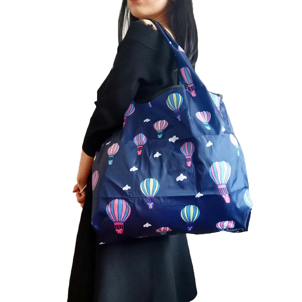 Sacs de courses réutilisables, sacs pliables en polyester, sacs de courses écologiques, sacs d'épicerie de grande capacité, sacs de courses pliables, fourre-tout