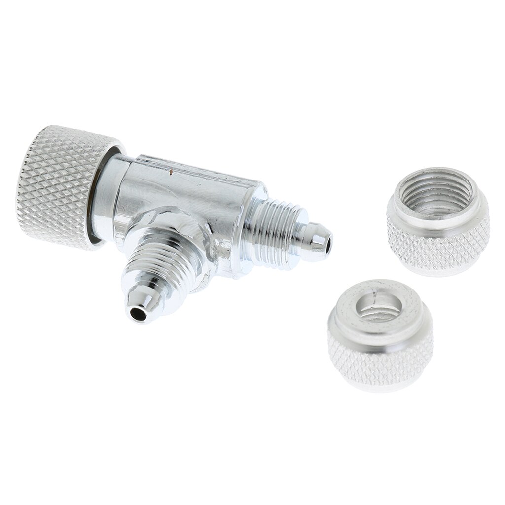 Aquarium Dual Head Valve Low Temp Regulator Pressure Relief CO2 Equipments