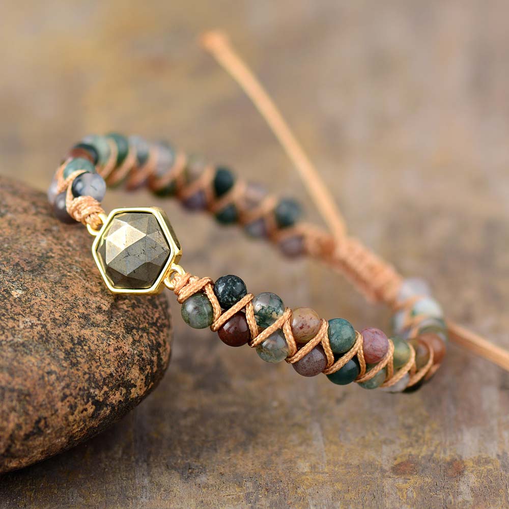 Mens Cool Charm Armbanden Onyx String Gevlochten Strand Armbanden Vriendschap Wrap Armband Femme Liefhebbers Sieraden