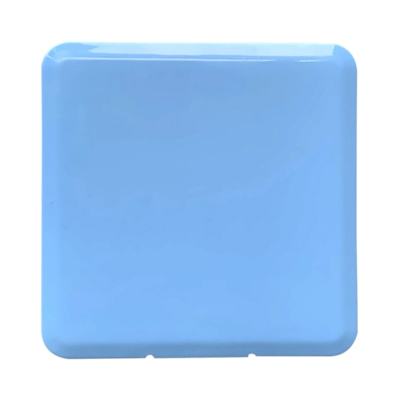 Engangsmaske opbevaringsboks tørreskab vådservietter dispenser vådt papirhåndklædeæske opbevaring letvægtsholder holdbar: Himmelblå