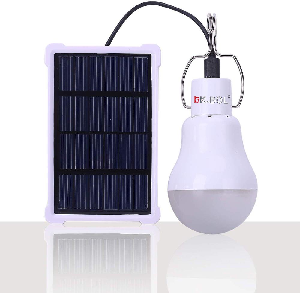 Draagbare Sensor Solar Light 15W Zonne-energie Energie Lamp 5V Led Lamp Voor Buiten Camping Licht Tent Solar lamp