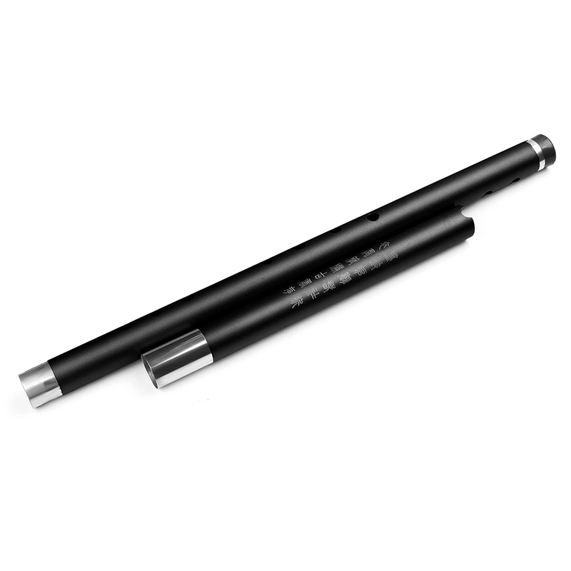 Classical Vertical Flute Aluminum two section Metal XIAO Mouth Piece Inclued Musical Instrument Flute for Beginner