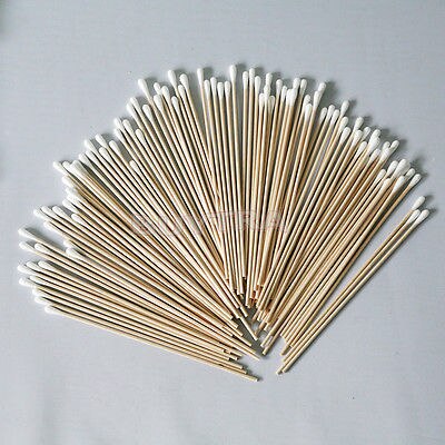 100 stuks wegwerp wattenstaafjes voor vrouwen, make-up, wattenstaafjes, make-up, houten stokjes, neus, oren, cosmetica, gezondheidszorg