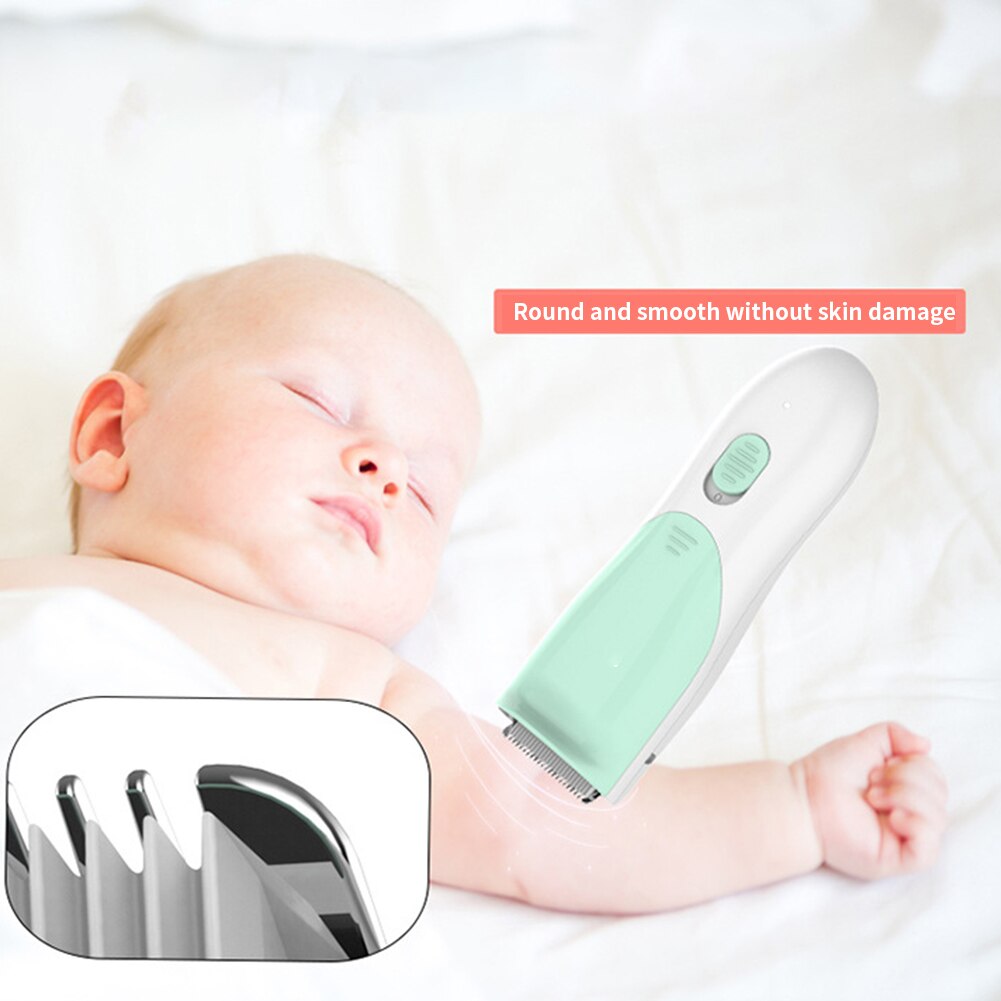 Outil bébé tondeuse à cheveux coupe de cheveux USB charge lame en céramique à faible bruit tondeuses électrique étanche toilettage maison enfants