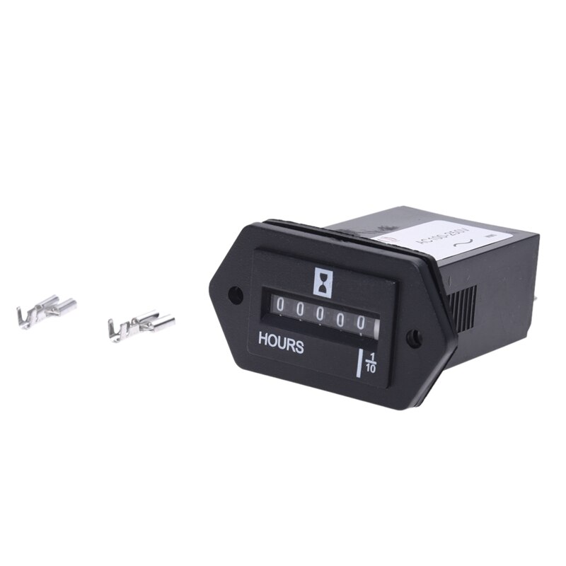 AC100-250V Electromechanical Hour Meter Counter