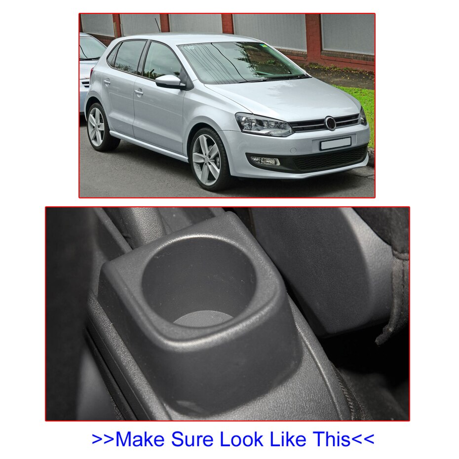 Voor Volkswagen Polo Mk5 6R Vento Dual Layer Armsteun Armsteun Center Middenconsole Opbergdoos Lade