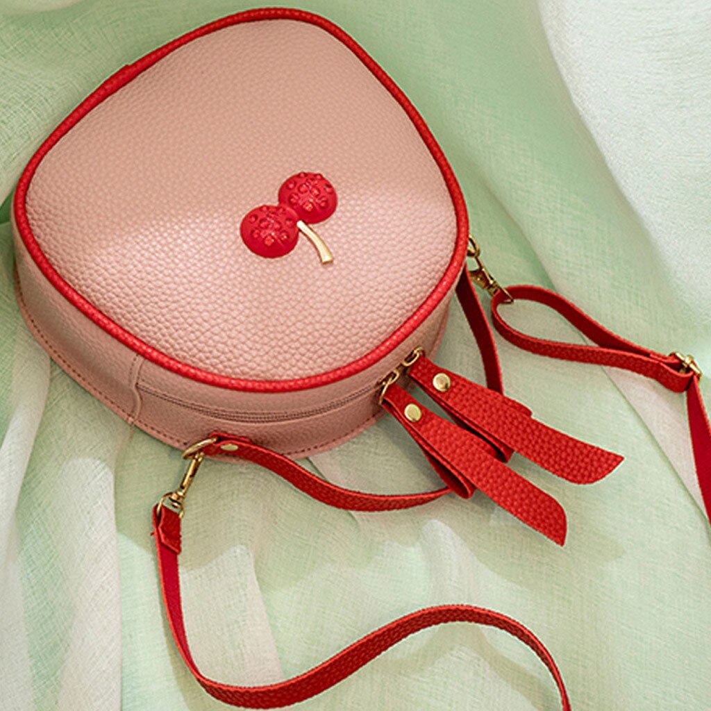 OCARDIAN Handbag Trend Women's Hit Color Portable Bag With Zipper Lady Cherry Shoulder Bags May22
