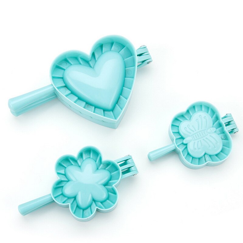 Plastic Dumpling Maker DIY Heart Butterfly Shape Kitchen Pierogi Mold Clips For Dumplings Ravioli Dough Press Kitchen Gadgets