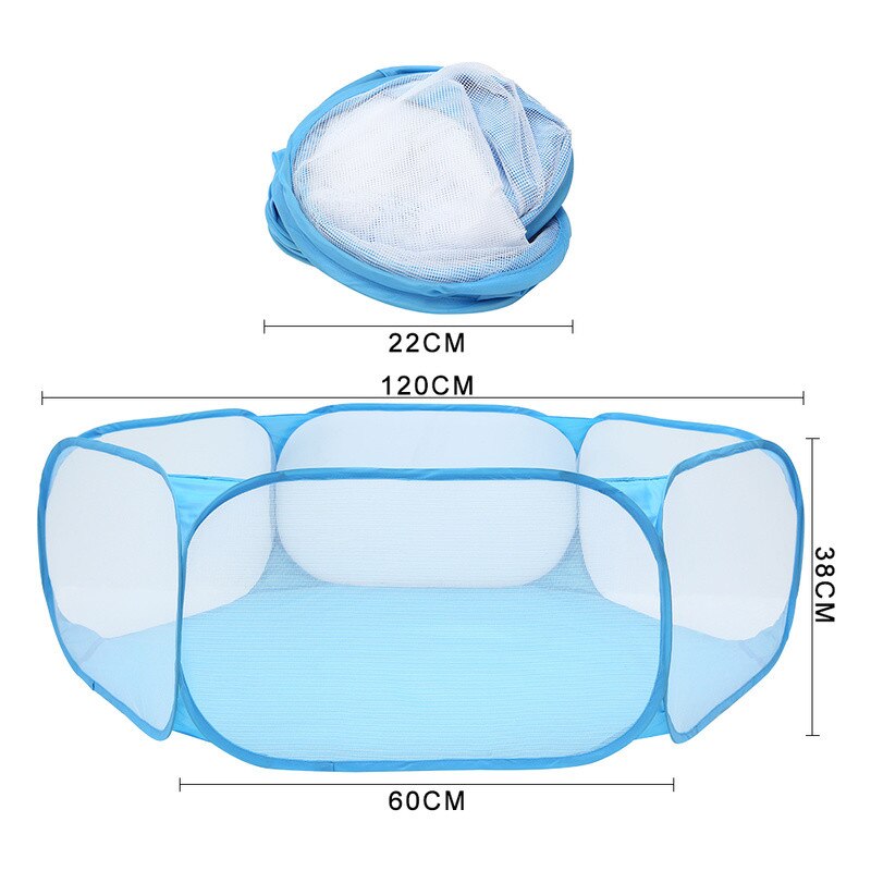 Valla portátil plegable para mascotas, jaula para animales para perros y gatos pequeños, vallas para parque infantil, para Hamster, Chinchillas y cobayas