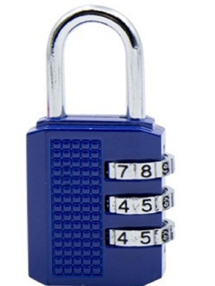 FOBOZONE Cijferslot, hangslot, 4-cijferig waterdicht hangslot met