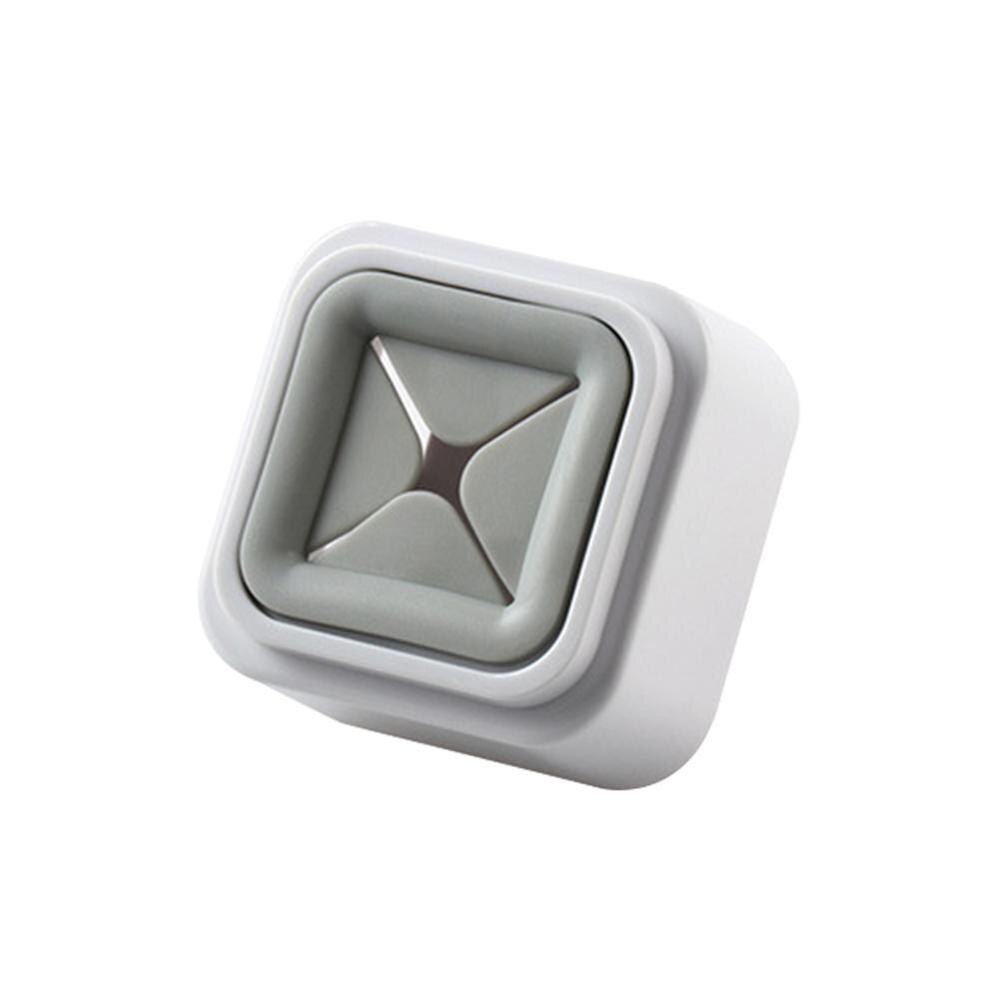 Ronde handdoekhouder voor aan de muur, plastic wasbak, handdoekhaken, hanger, zuignap, houder voor keukenrek, handdoekhouder,  p1 0: Grijs