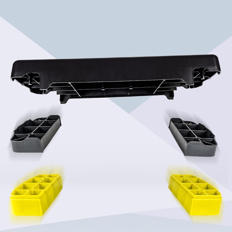 Escalón aeróbico, Pedal antideslizante ajustable, para gimnasio, Fitness, ejercicio, interior y exterior, equipo de ejercicio de entrenamiento para el hogar