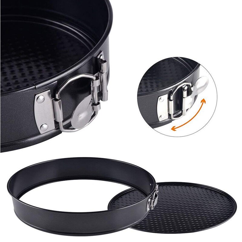 WALFOS Non-stick Cheesecake Pan Springform Pan with Removable Bottom/Leakproof Cake Pan Kitchen Accessories