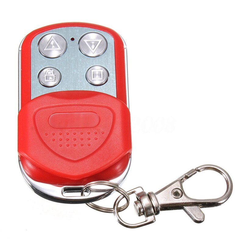 Universal Red Electric Cloning Garage Gate Door Remote Control Key Fob 433.92MHz