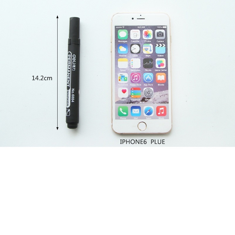 3 stk sort blå rød farve permanent tusch pen sæt vandtæt olieblæk på cd stof papir metal keramisk træ kontorskole  a6842