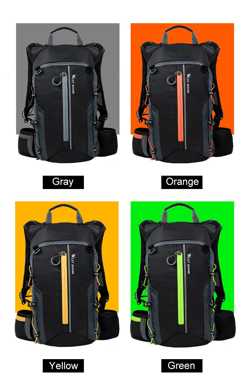 Fietsen Bag Ultralight Waterdichte Outdoor Sport Rugzak Fiets Wandelen Bergbeklimmen Rugzak 10L Bagage Tassen