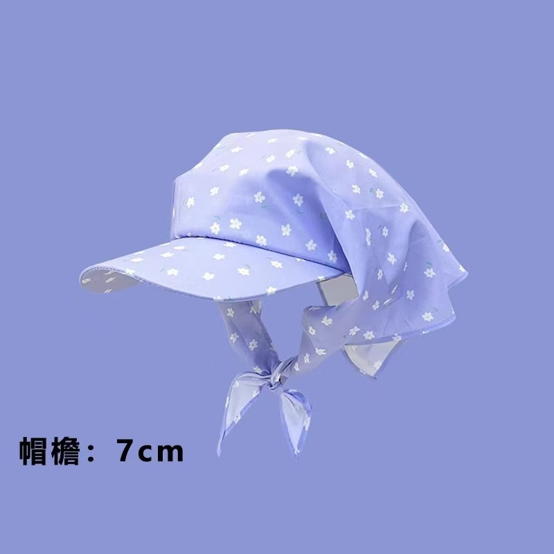 Baseball Cap met grote rand 2025, hoofddoek, zomerzonneschermhoed, Koreaanse versie, vlinderboog, dameszonnehoed: Zilver