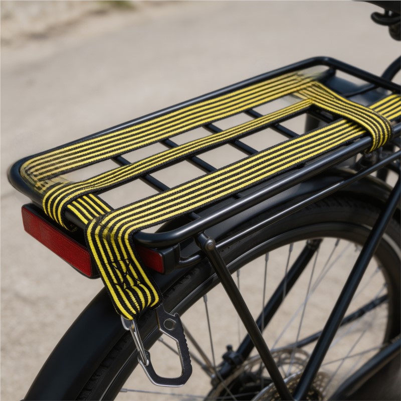 Bikes Rope Tie Auto Luggage Roof Rack Strap Fixed Band Hook Bike Accessories Motorcycle Elastics Rubber Luggage Rope Cord Hooks